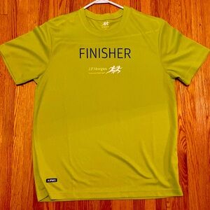 2023 JP Morgan Corporate Challenge Finisher Neon Short-Sleeve Tee